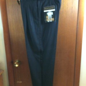 New Men's Black Tuxedo Pants All Wool w/Satin Stripe Size 34-40 Expandable waist